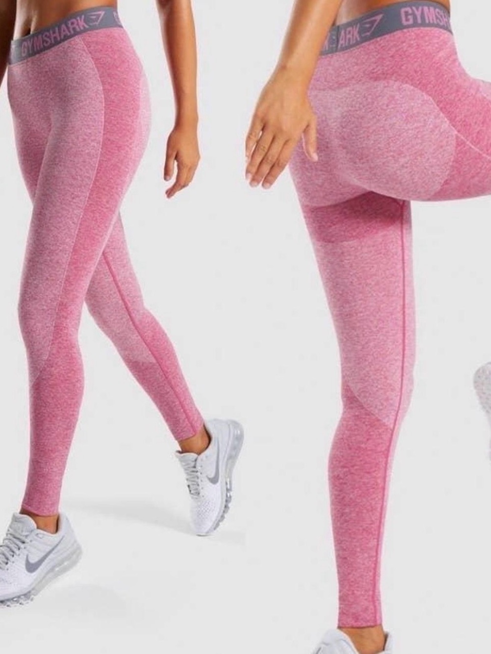 Gymshark Pink Seamless Sculpting High-Waist Leggings